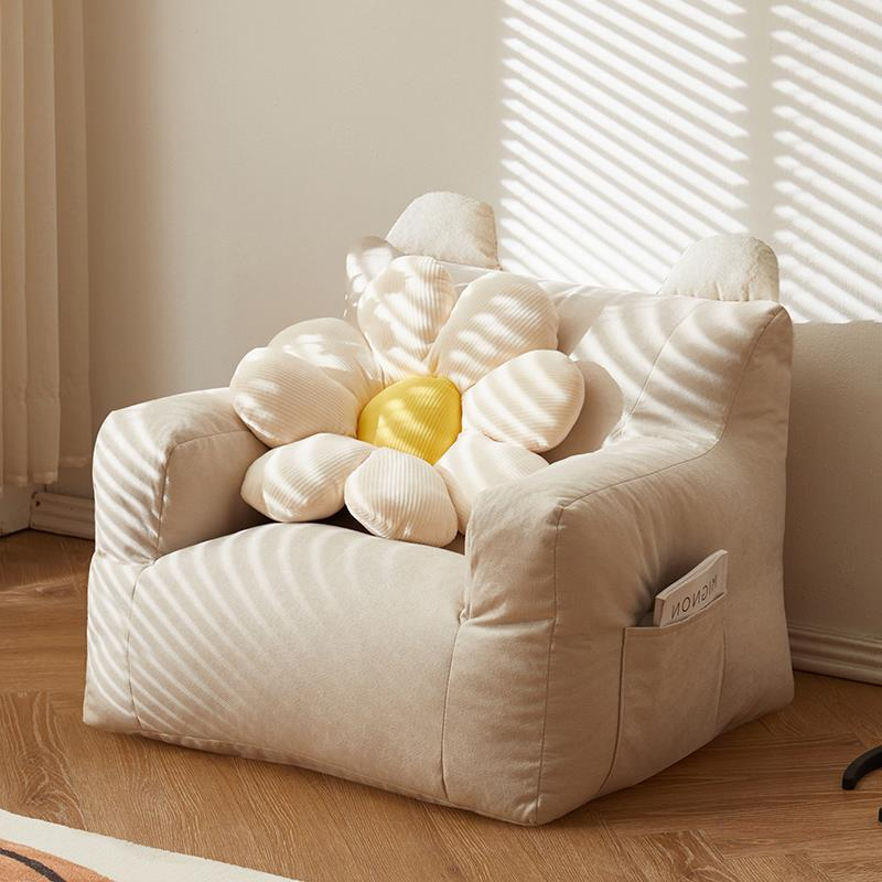 Floor Cushion Pouf - Çevre dostu İskandinav tekli koltuk yumuşak