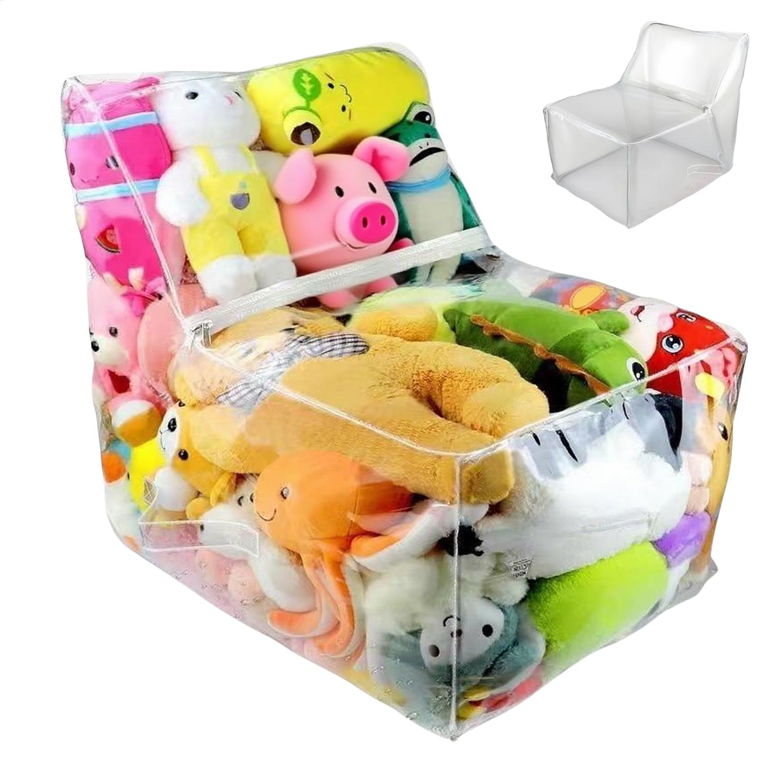 Şeffaf Peluş Oyuncak Koltuk Ör - Floor Cushion Pouf incelemesi ve fiyatı