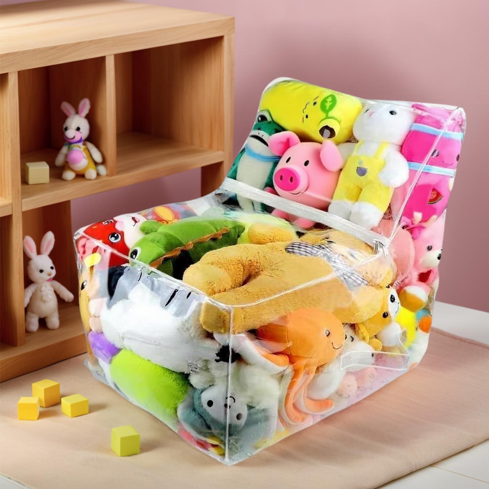 Şeffaf Peluş Oyuncak Koltuk Ör - Floor Cushion Pouf incelemesi ve fiyatı